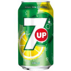 7up plechovka 0,33l