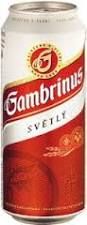 Pivo Gambrinus10% 500ml plech